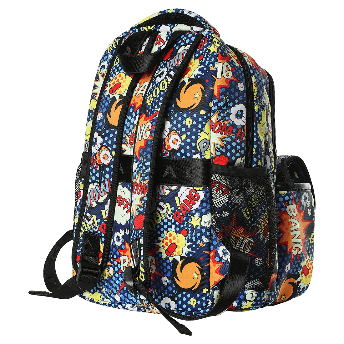 Bang Bang Printed Backpack with free Pouch