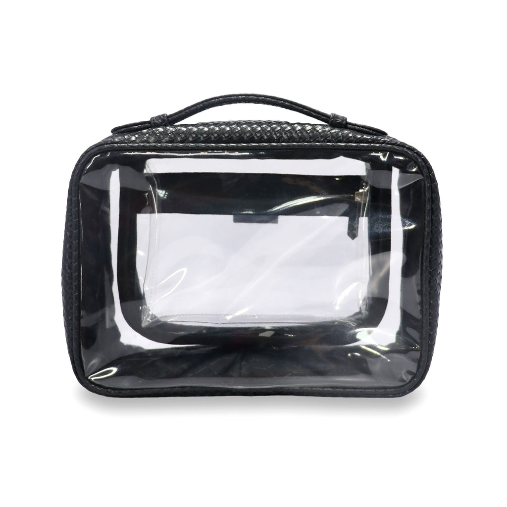 Black Weave Makeup Box